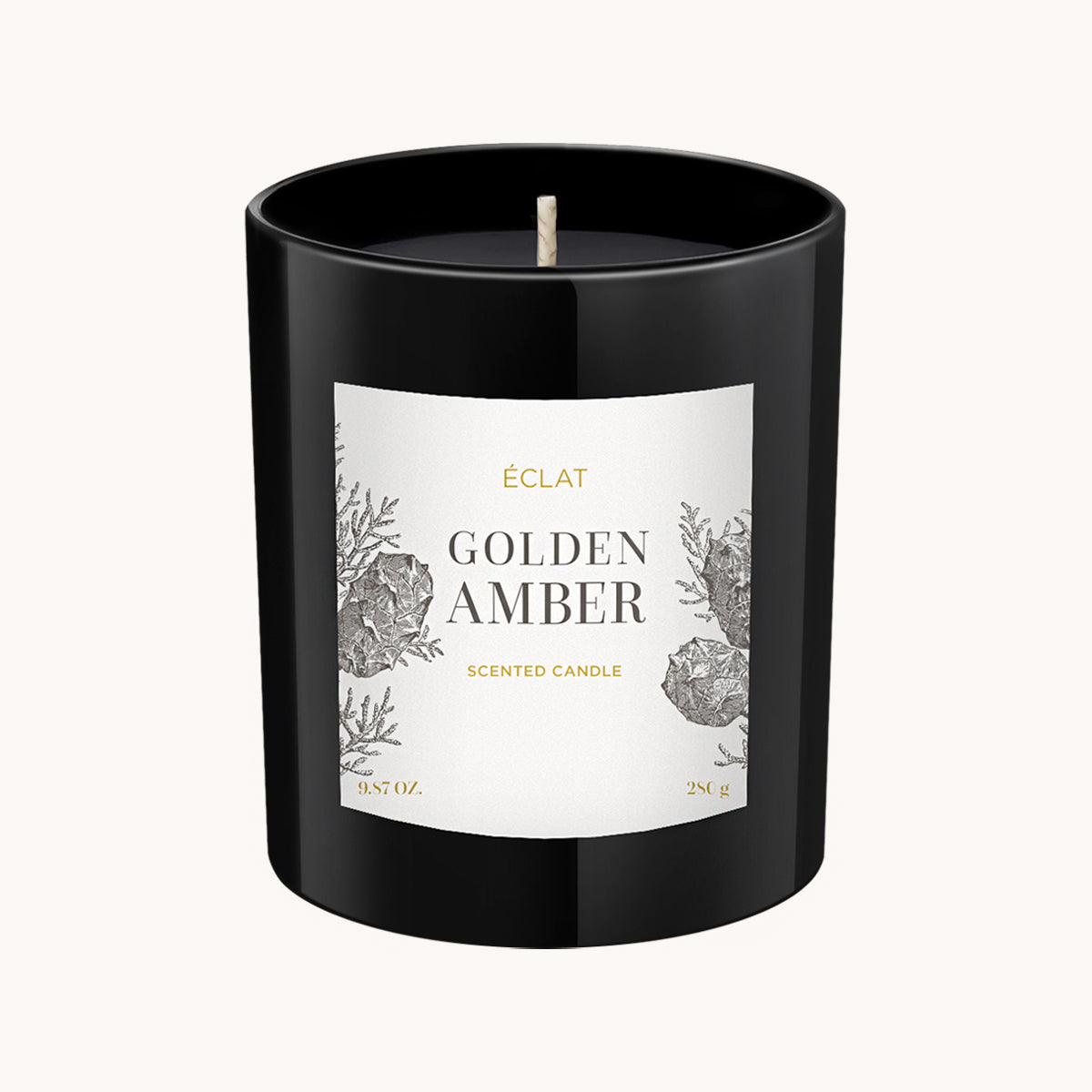 ÉCLAT Golden Amber Duftkerze aus Sojawachs