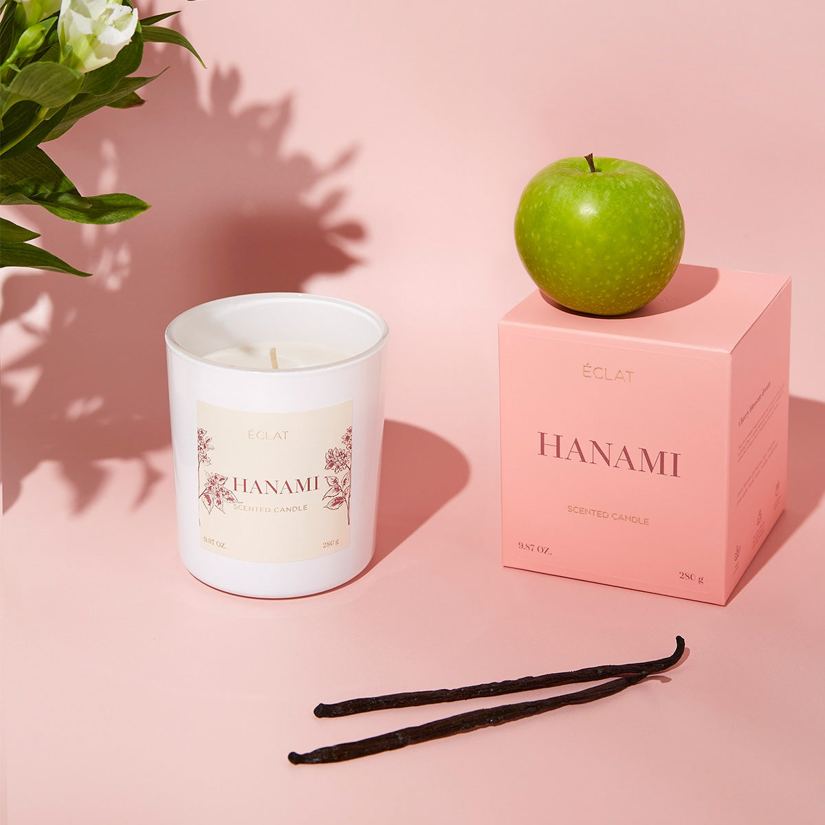 ÉCLAT Hanami Duftkerze aus Sojawachs