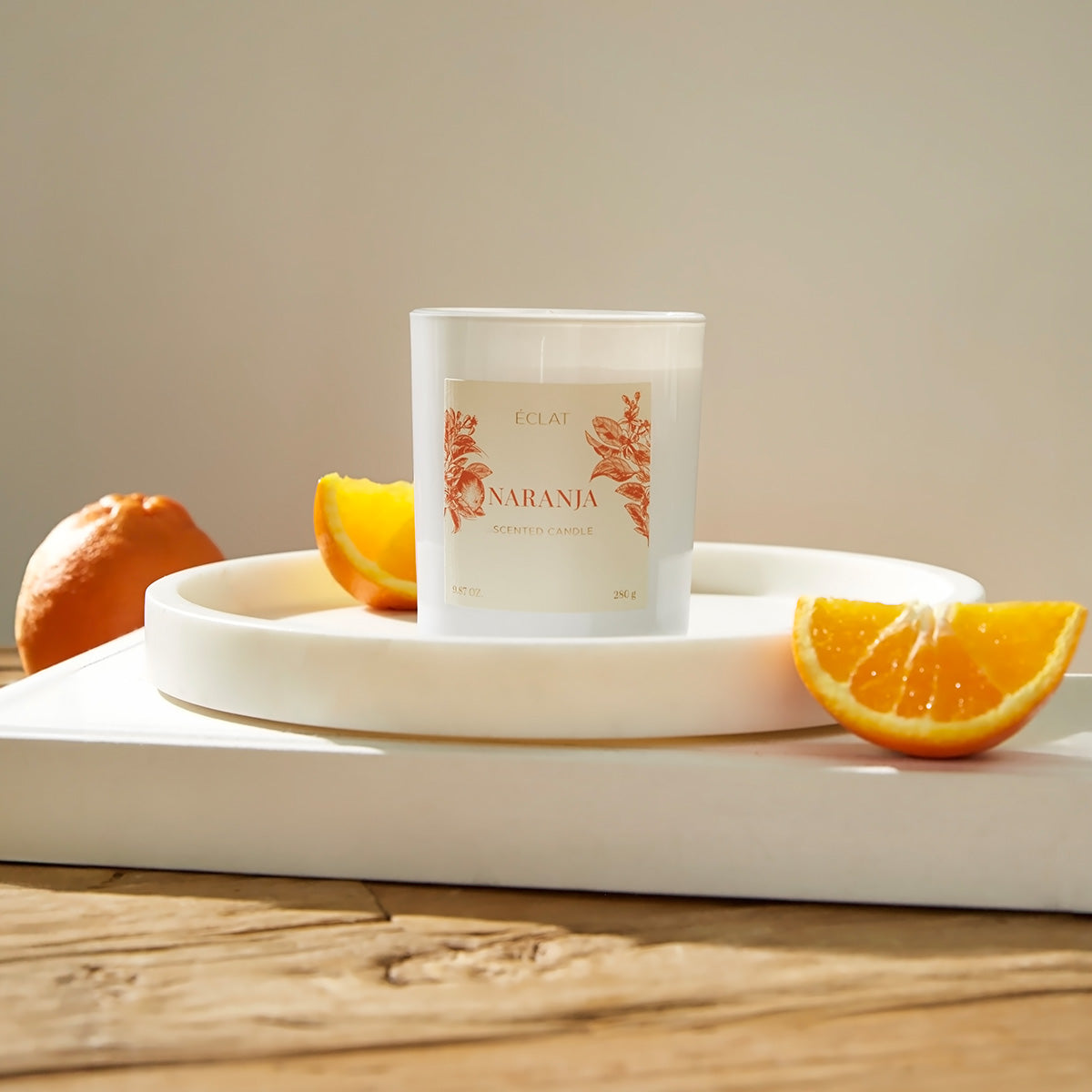 ÉCLAT Naranja Duftkerze aus Sojawachs