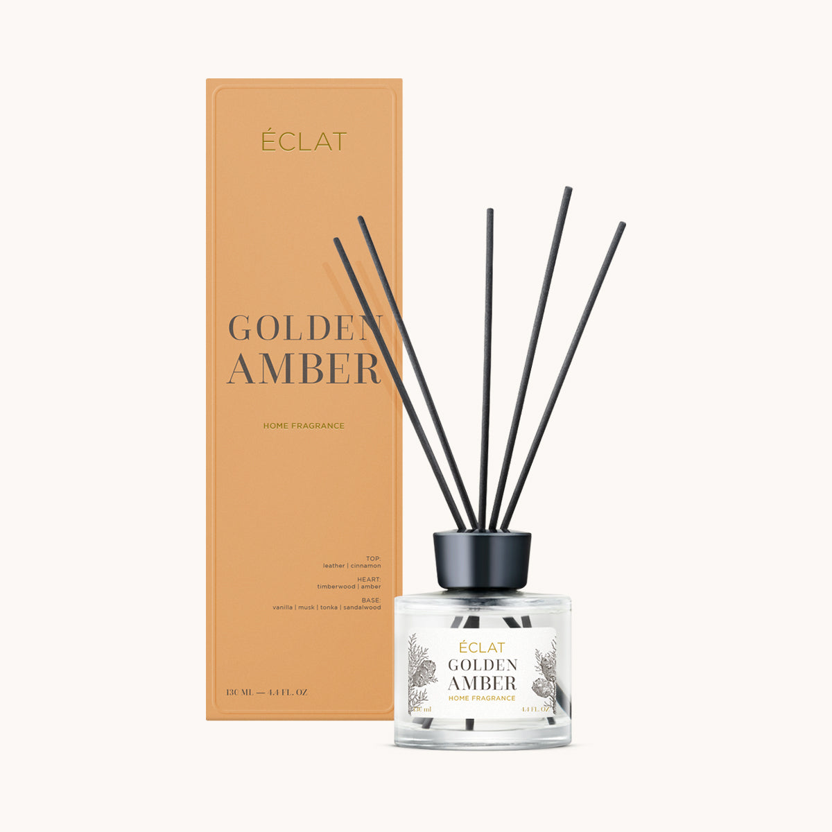 ÉCLAT Golden Amber Raumduft Duftstäbchen