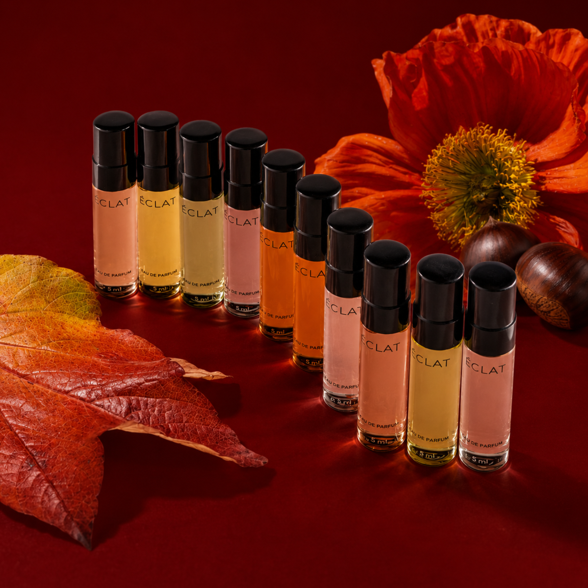 Herbst-Box: 10 Mini-Parfums