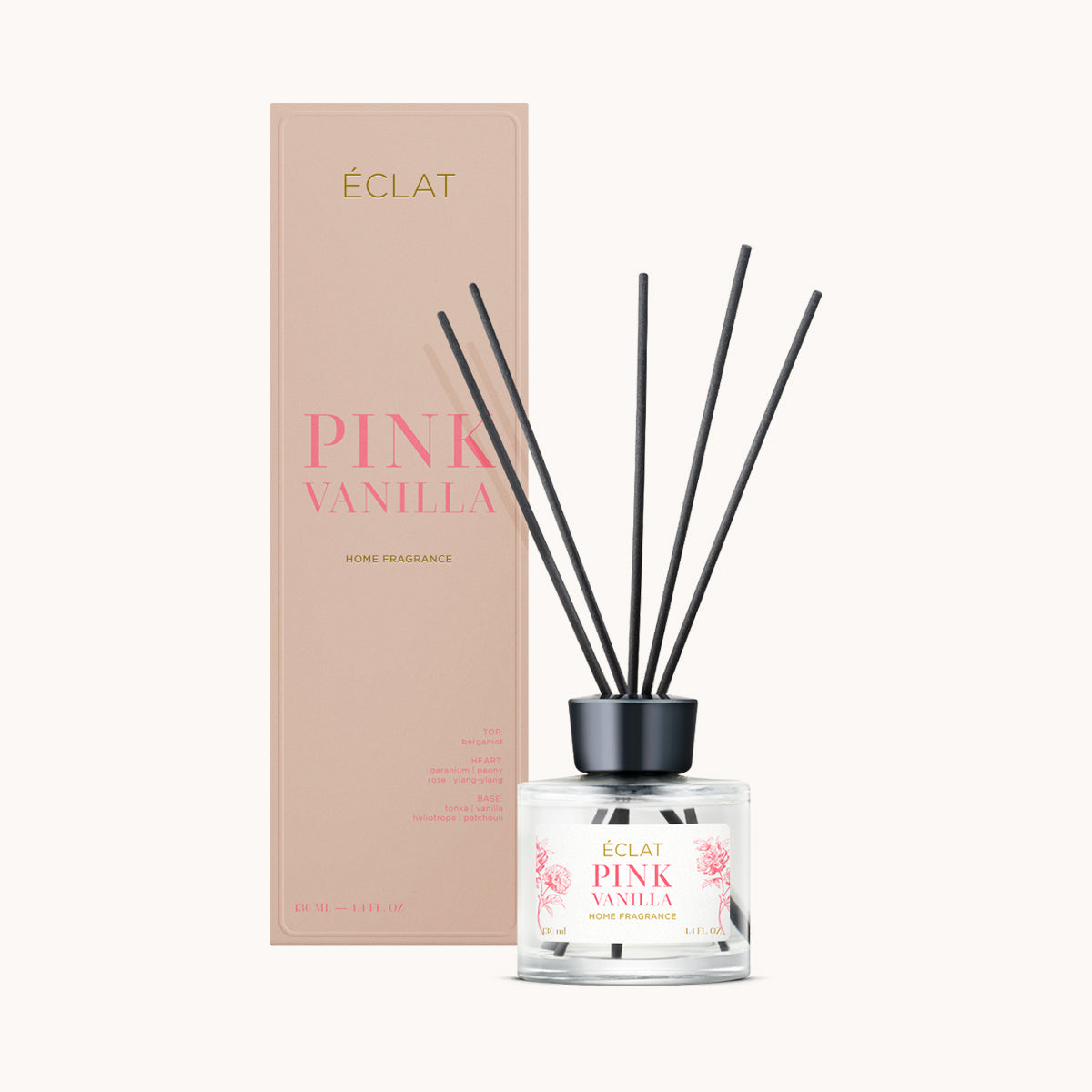 ÉCLAT Pink Vanilla Room Fragrance Sticks